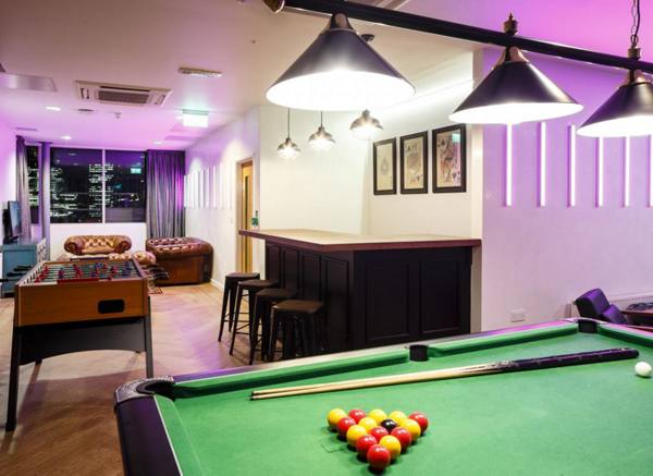 game room at Chapter South Bank