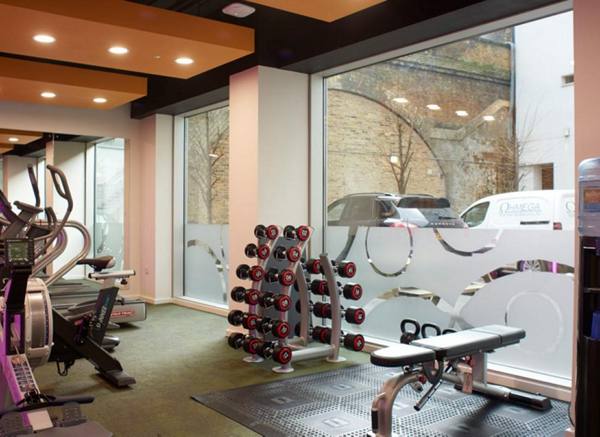 fitness center at Chapter South Bank