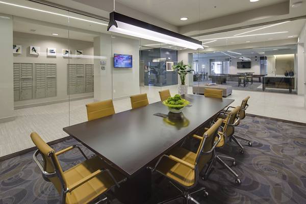 meeting facility at Elan Uptown Luxury Apartments