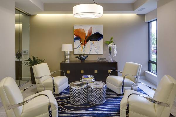 clubhouse at Elan Uptown Luxury Apartments