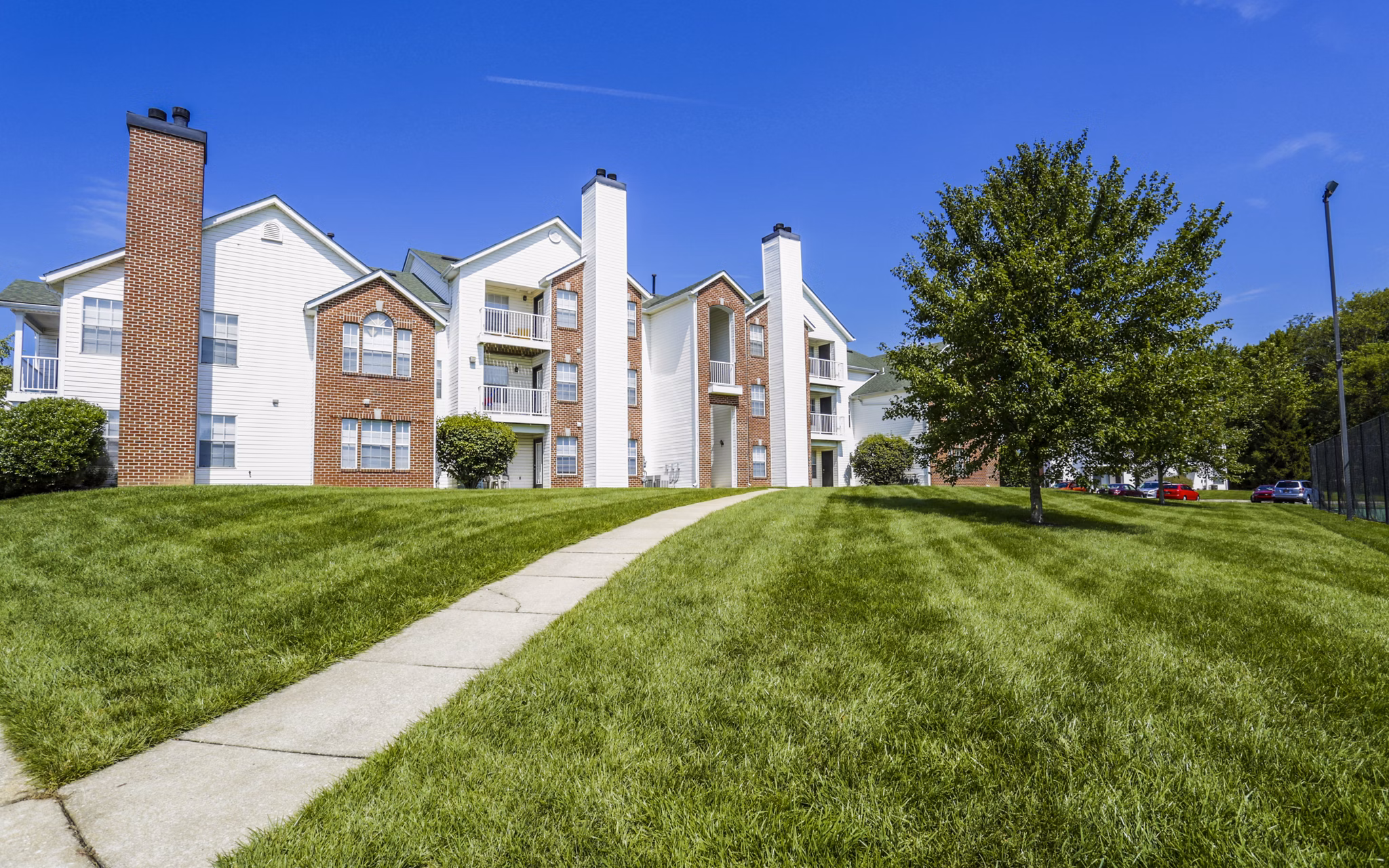 building/exterior at Christina Mill Apartments