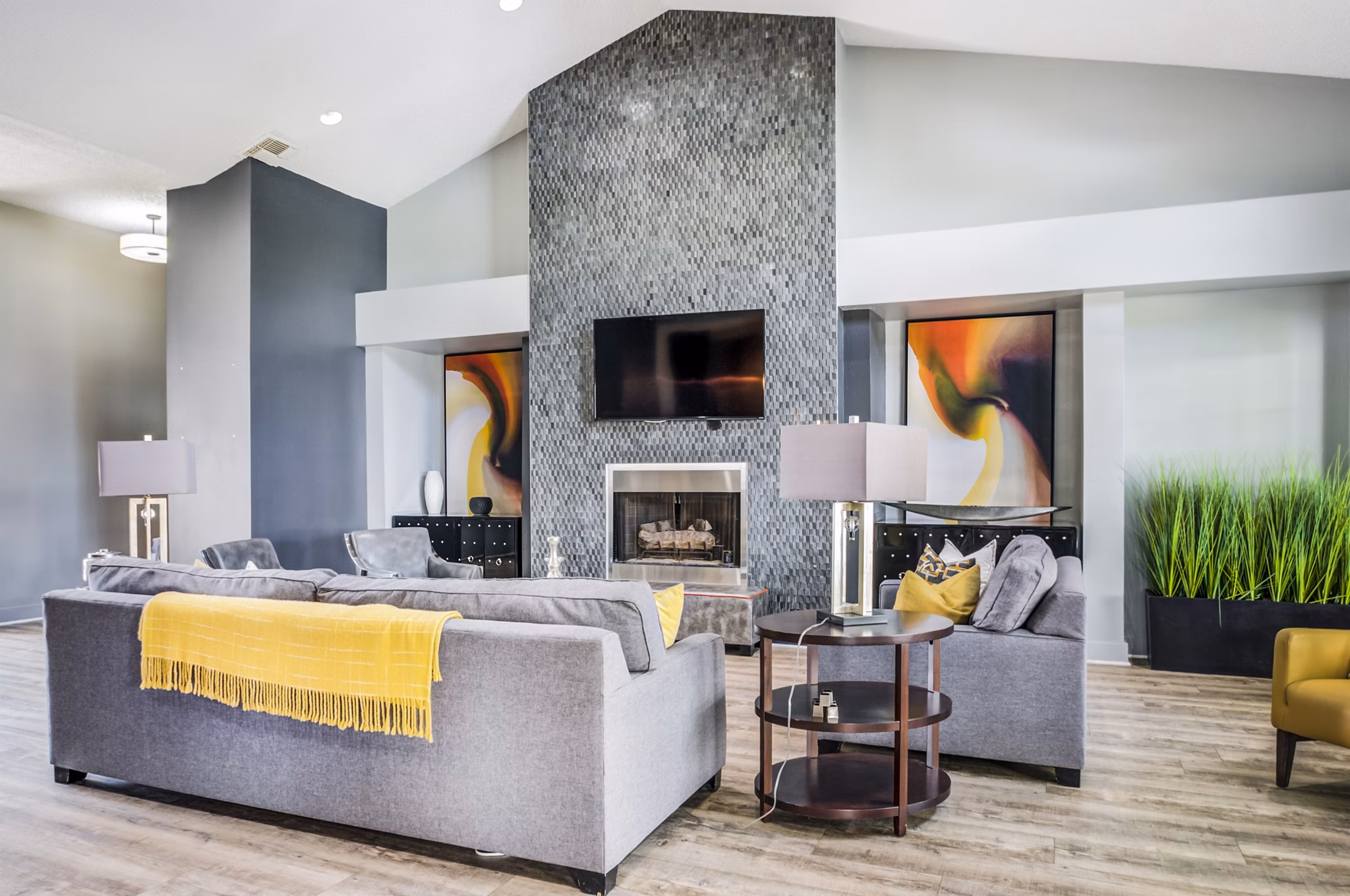 clubhouse/lobby at Christina Mill Apartments