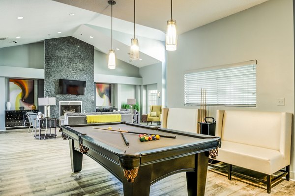 clubhouse/game room at Christina Mill Apartments