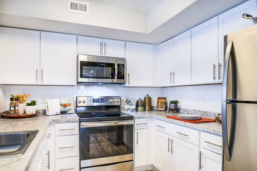 kitchen at Christina Mill Apartments