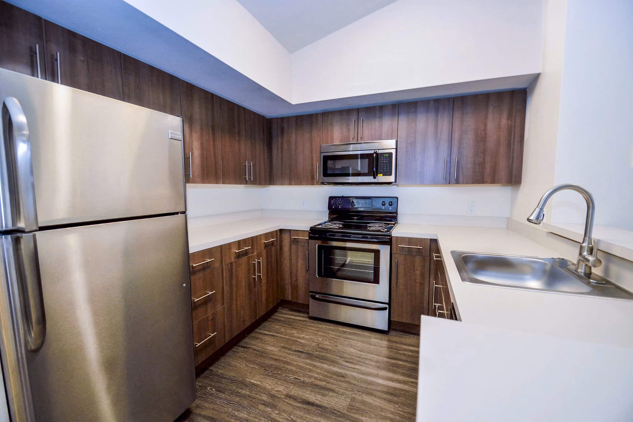 kitchen at Christina Mill Apartments
