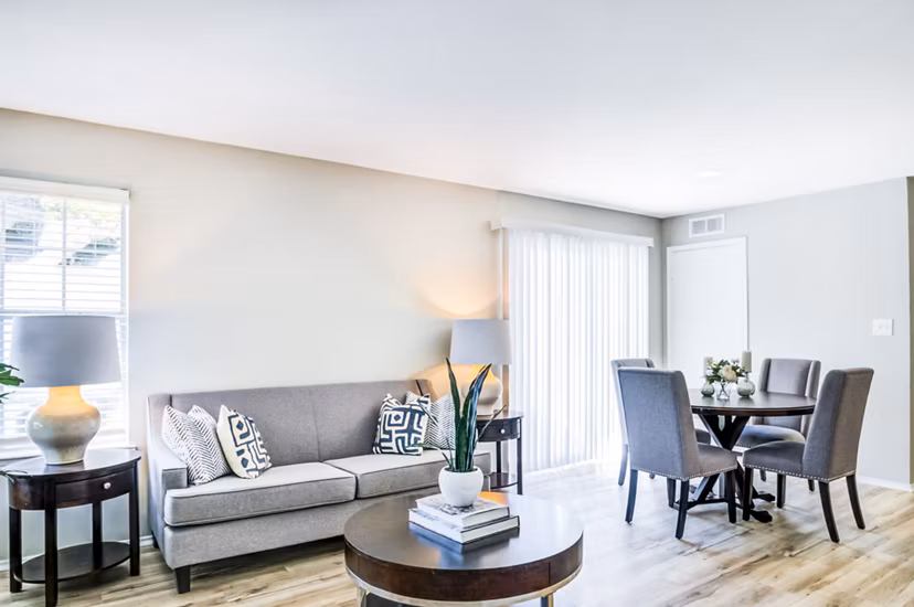 living room at Christina Mill Apartments