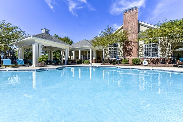 Resort-style pool at Columns at Wakefield Apartments, ideal for relaxation and recreation in a serene setting