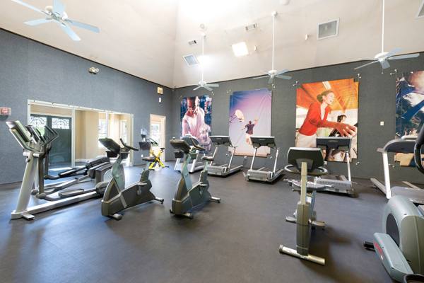 fitness center at Folio Apartments