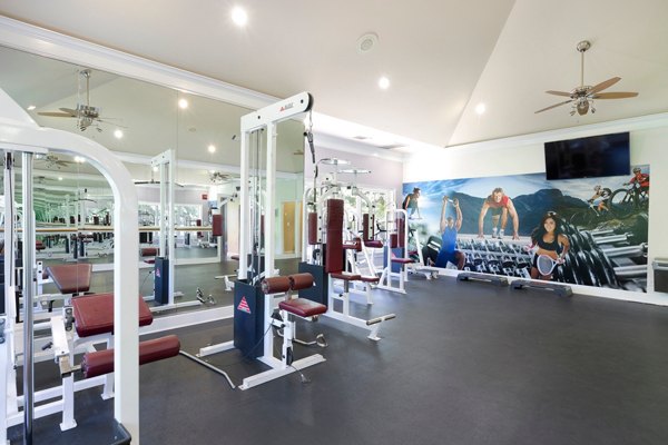 fitness center at Folio Apartments