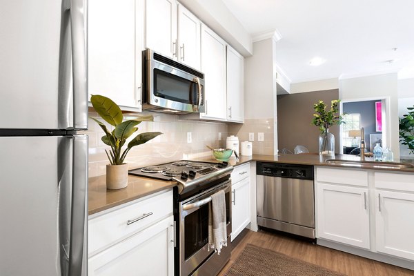 kitchen at Folio Apartments