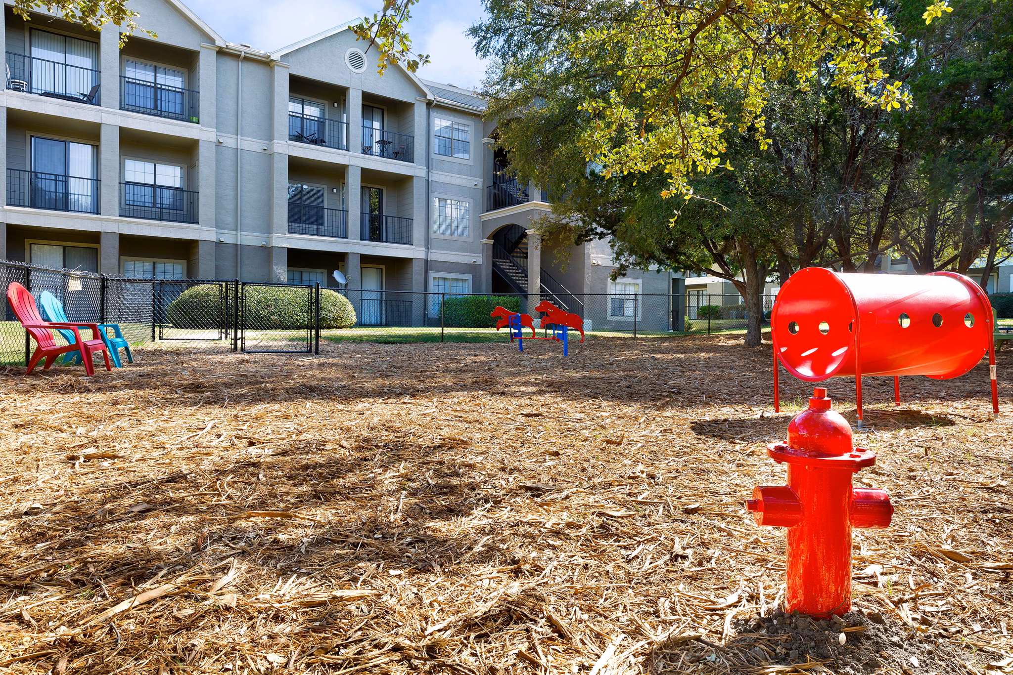 dog park at Folio Apartments