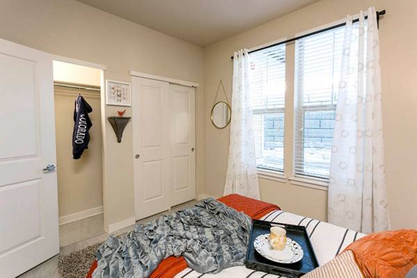 bedroom a HiLine at Littleton Commons Apartments