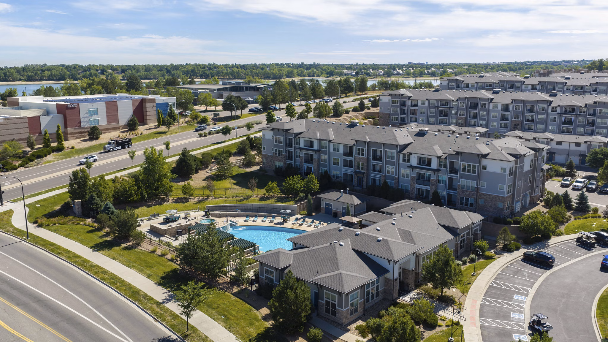 view at HiLine at Littleton Commons Apartments 