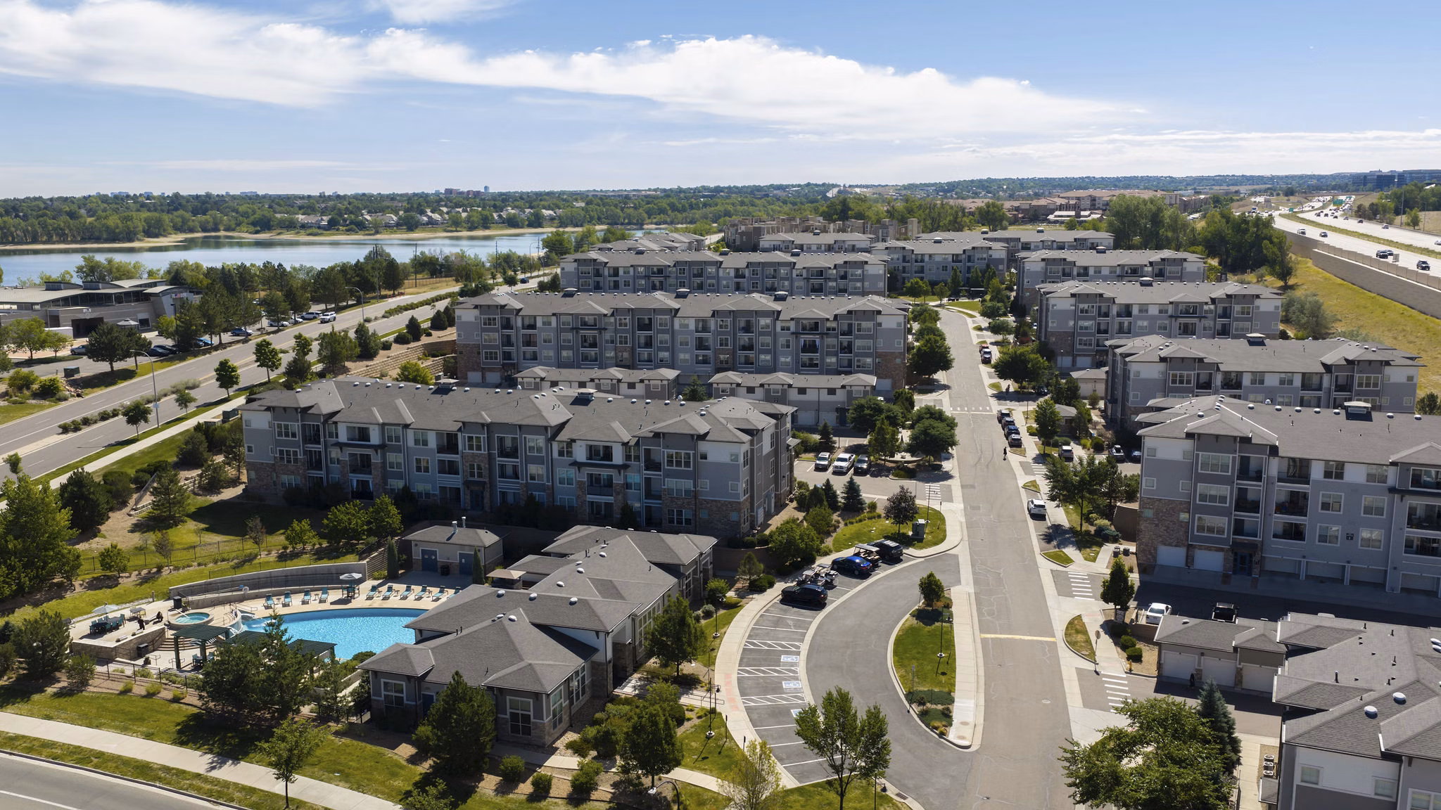 view at HiLine at Littleton Commons Apartments 