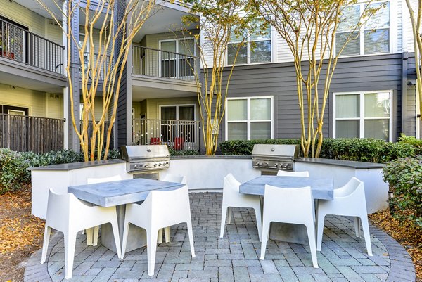 grill area at Avana Westside Apartments                         