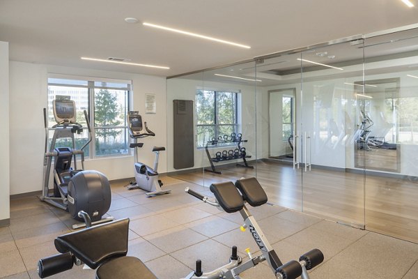 fitness center at One Lakes Edge