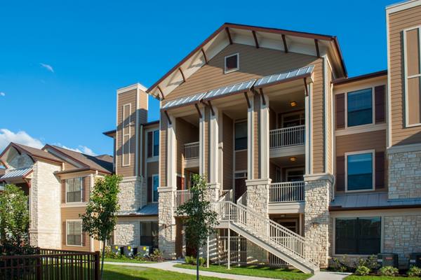 exterior at Crossing at Katy Ranch Apartments
