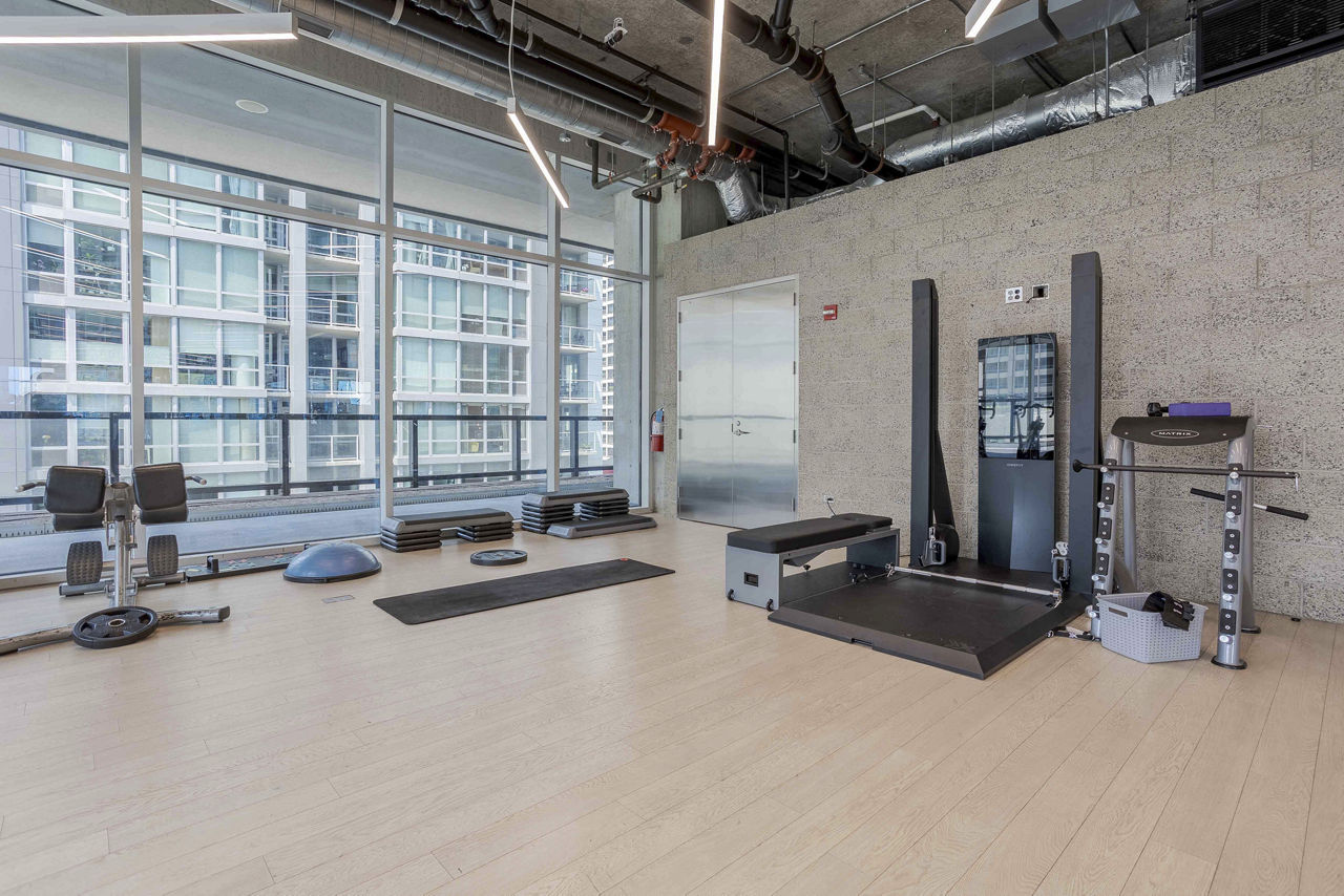 Gym at Aston Chicago Apartments (2 of 4)