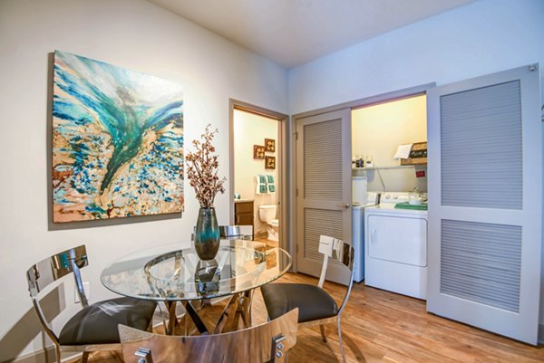 dining room at Jones Grant Luxury Apartments