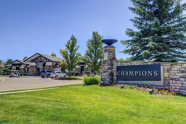 Champions Apartments: Luxury architecture with landscaped gardens in a premier location