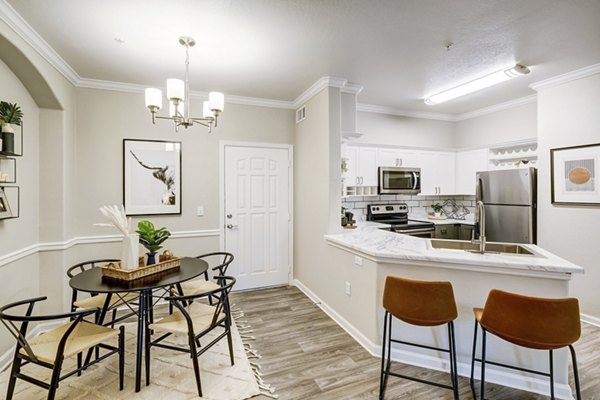 Dining Room at Champions Apartments