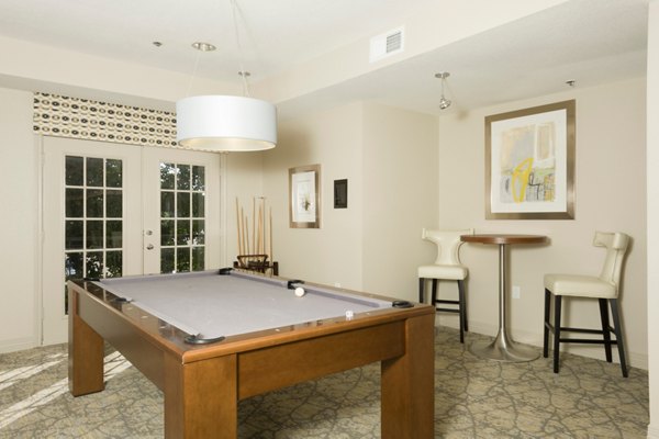 Recreational area with modern facilities at Deerwood Apartments: luxury living with premium amenities