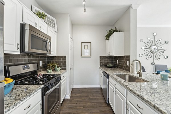 kitchen at Towns of Chapel Hill Apartments 