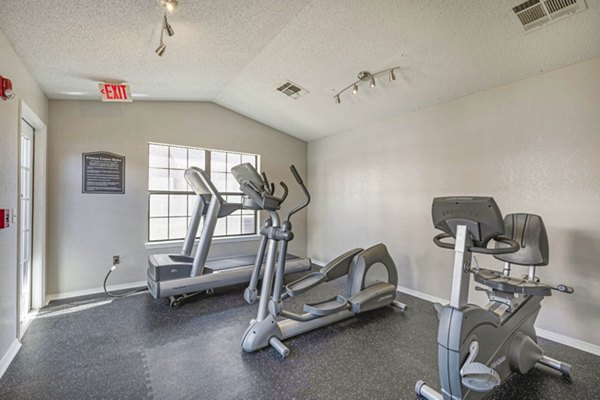 fitness center at Tinker on Forty8 Apartments