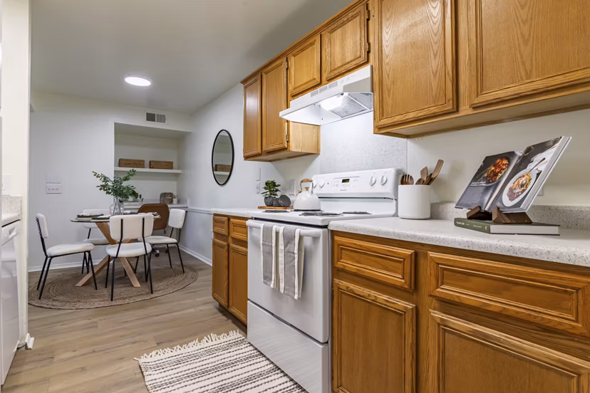 kitchen at Tinker on Forty8 Apartments