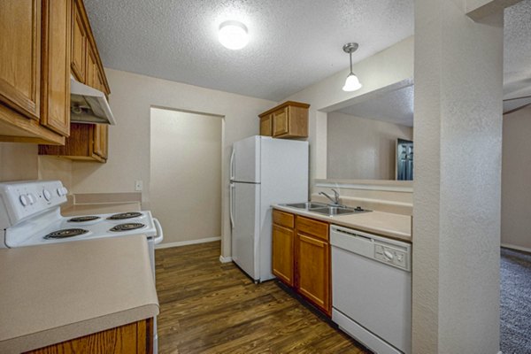 kitchen at Tinker on Forty8 Apartments