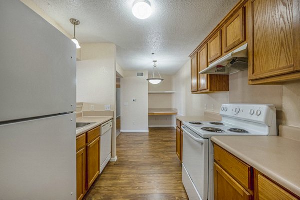 kitchen at Tinker on Forty8 Apartments