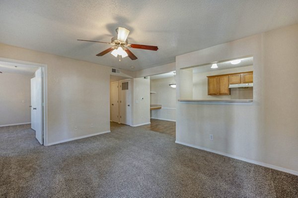 living room at Tinker on Forty8 Apartments