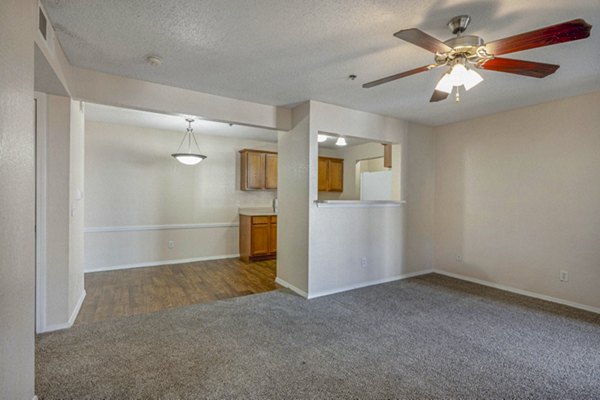 living room at Tinker on Forty8 Apartments