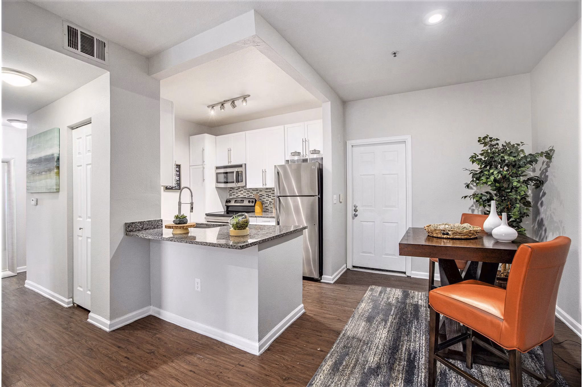 living room at Waterford Cherry Creek Apartments