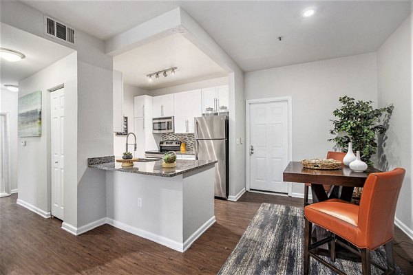 living room at Waterford Cherry Creek Apartments