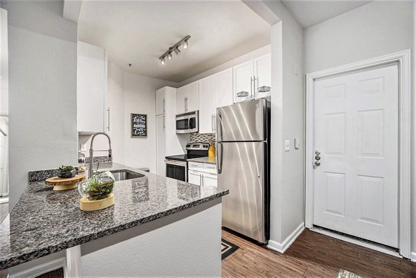 living room at Waterford Cherry Creek Apartments