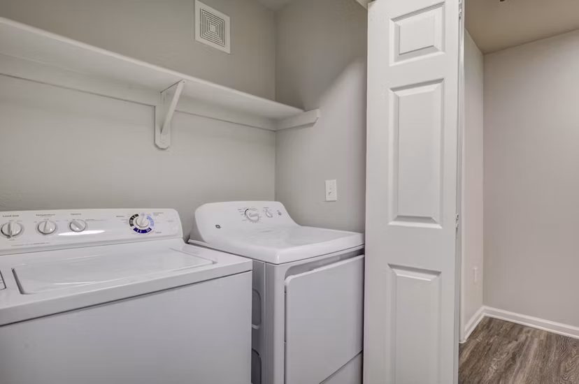 laundry room at Waterford Cherry Creek Apartments