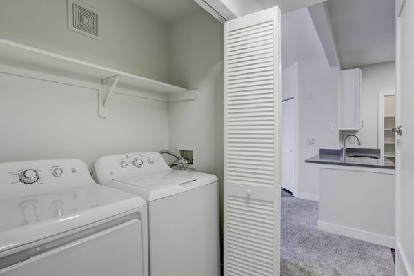 laundry room at Waterford Cherry Creek