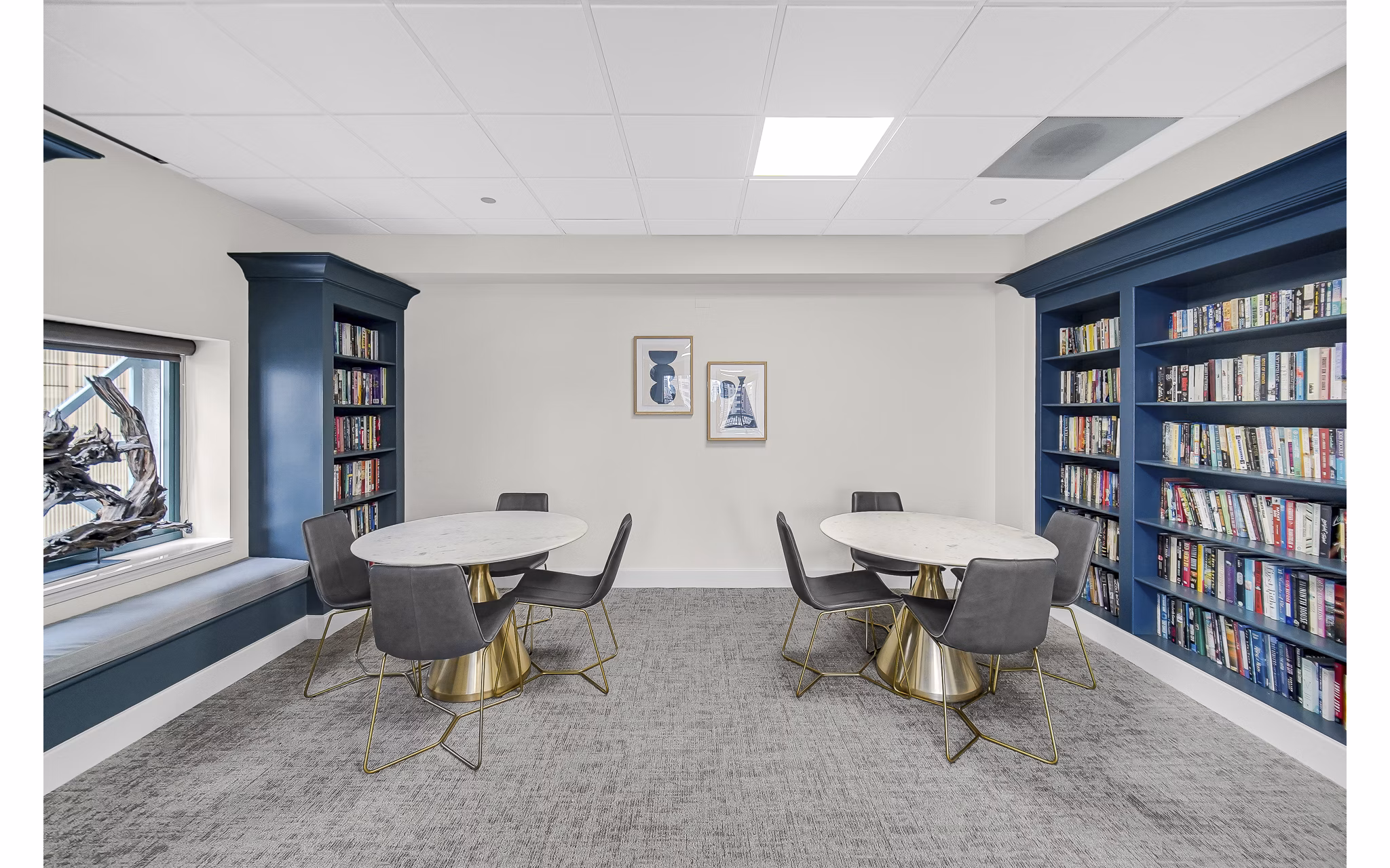 clubhouse at One Superior Place Apartments