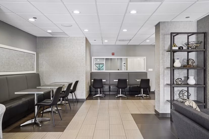 clubhouse at One Superior Place Apartments