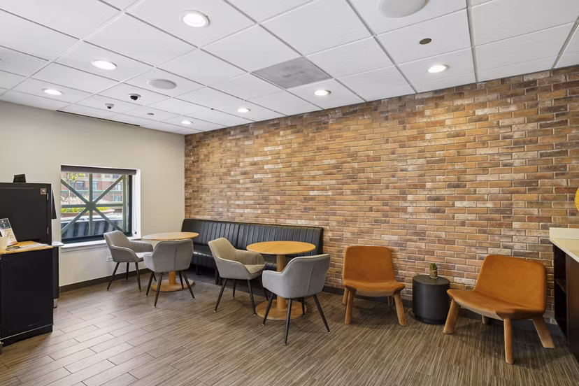 clubhouse at One Superior Place Apartments
