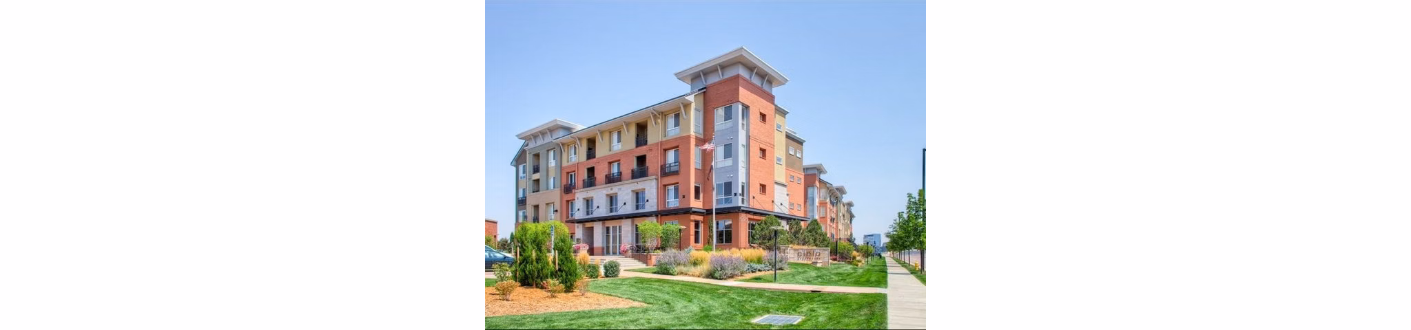 Cielo Apartments: Elegant view of luxury apartments in thriving urban setting
