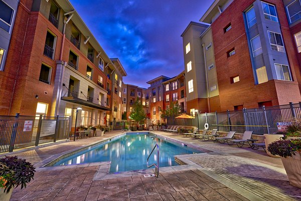 Resort-style pool at Cielo Apartments offering a relaxing getaway with luxurious amenities