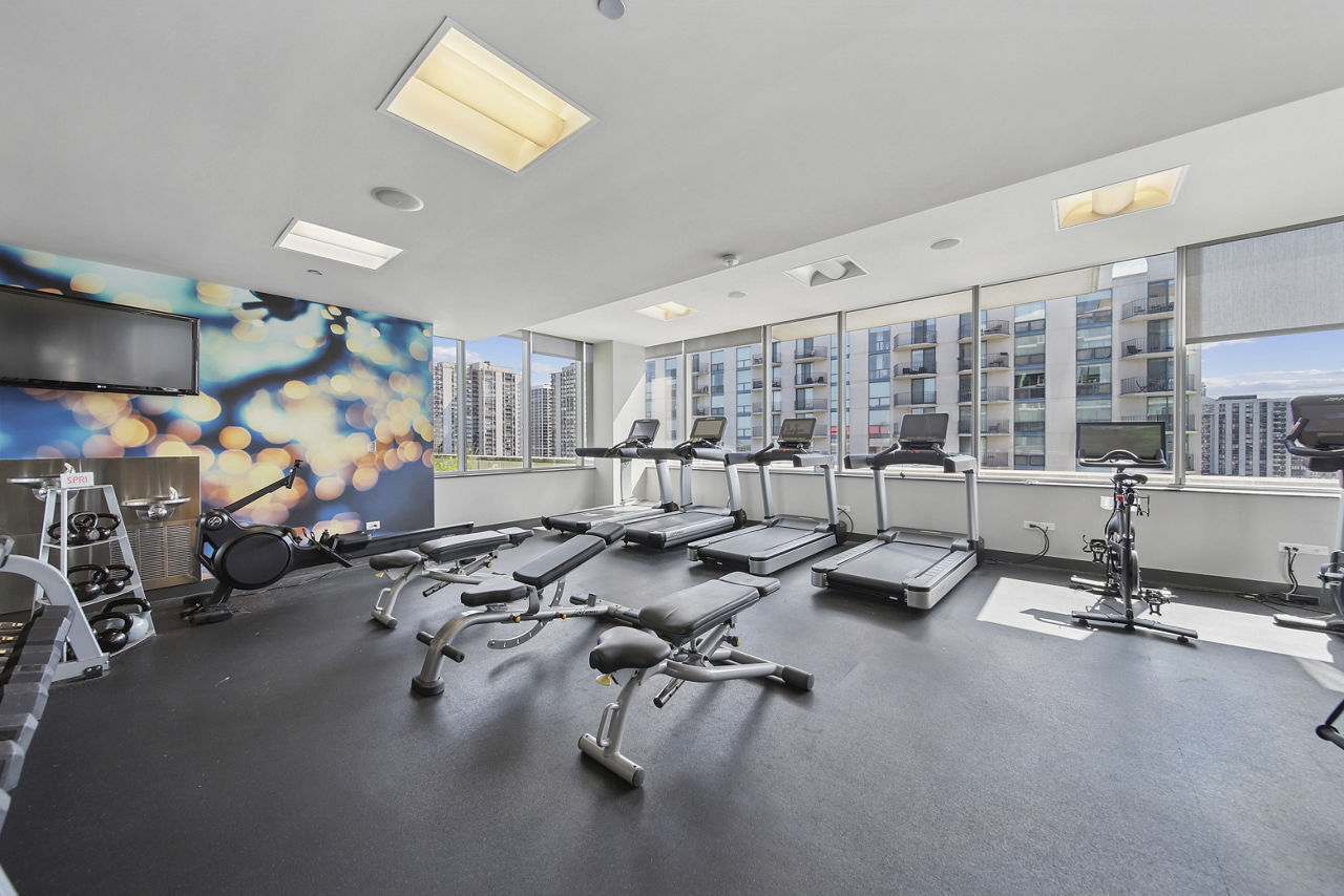 Gym at 1225 Old Town Apartments (2 of 2)