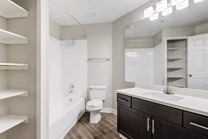 bathroom at Ashford Belmar Apartments
