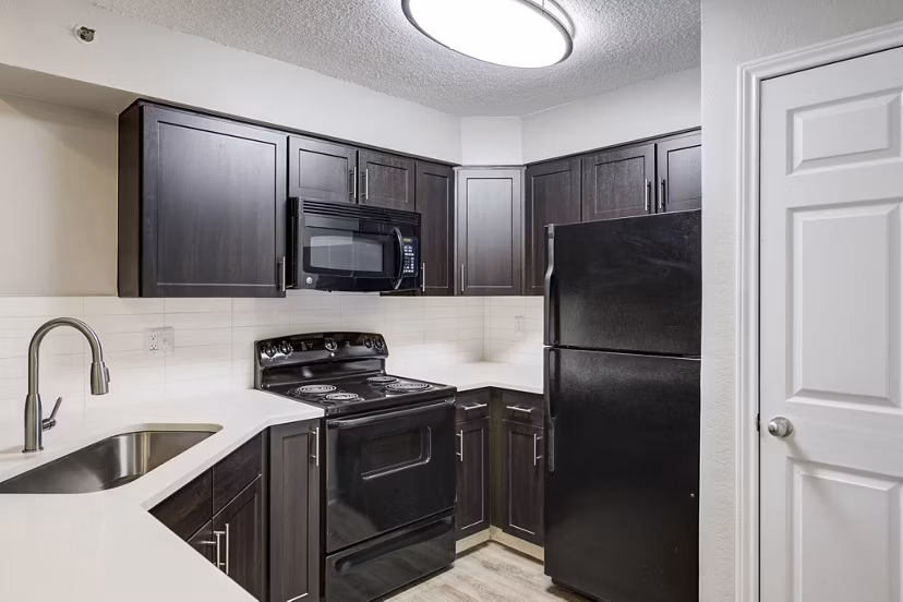 kitchen at Ashford Belmar Apartments