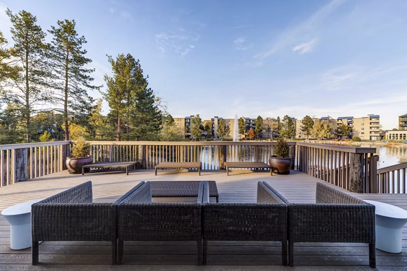 patio at Ashford Belmar Apartments