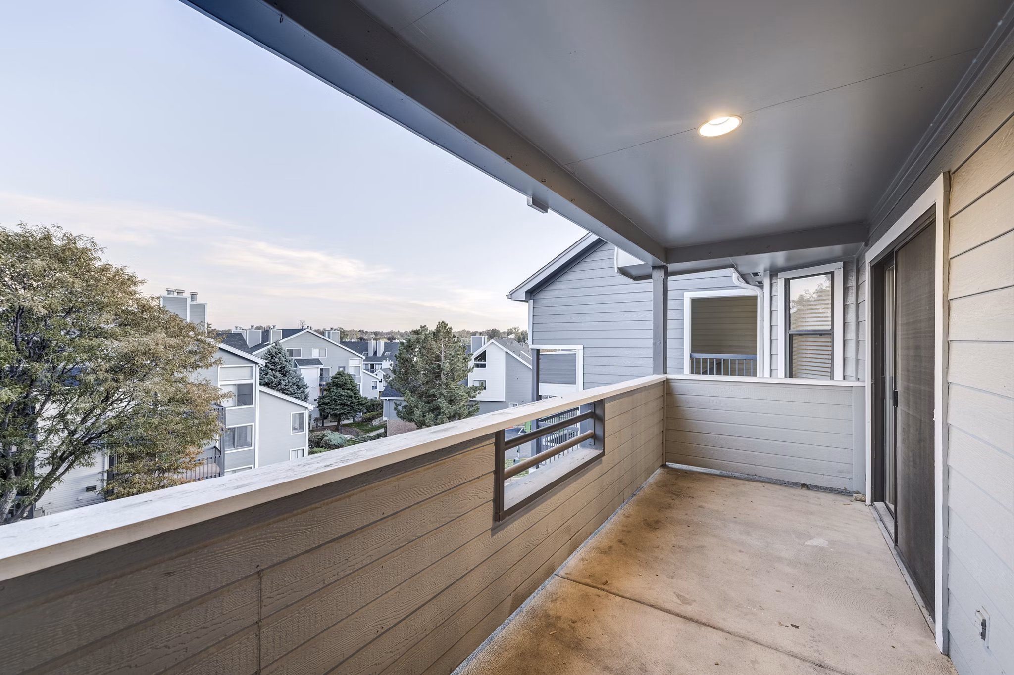 patio at Avana Belmar Apartments 