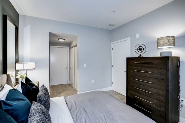 bedroom at Del Ray Central Apartments
