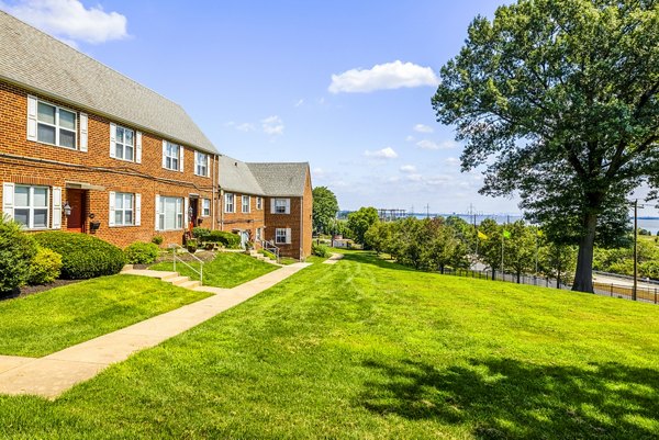 Village at Fox Point: Contemporary building in scenic neighborhood setting